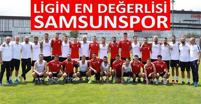 2. Ligin En Değerlisi Samsunspor
