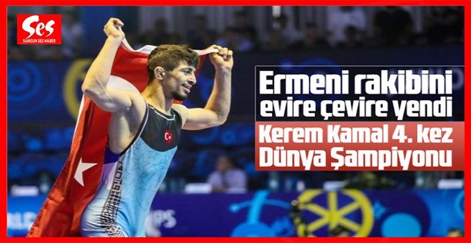 Milli Güreşçi Dünya Şampiyonu oldu