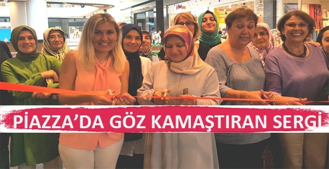 Kağıttan Üç Boyutlu Tablolar Piazza’da Sergileniyor