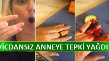 ‘Kesik Parmak’ Şakası ile Çocukların Aklını Alan Anne! 
