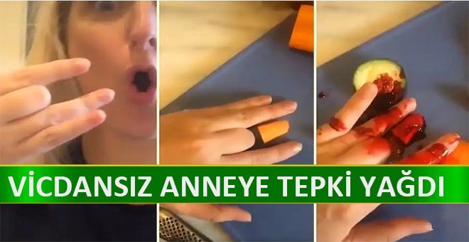 ‘Kesik Parmak’ Şakası ile Çocukların Aklını Alan Anne!