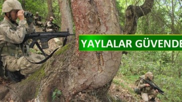 Yaylaları JÖH’lere emanet