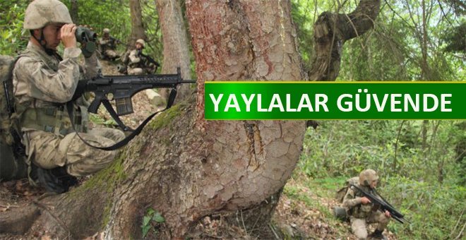 Yaylaları JÖH’lere emanet