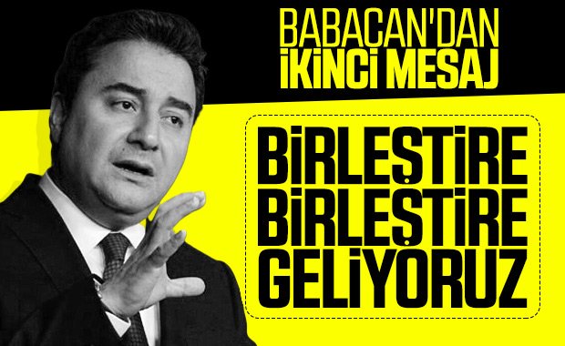 Ali Babacan yeni parti çalışmalarıyla ilgili konuştu