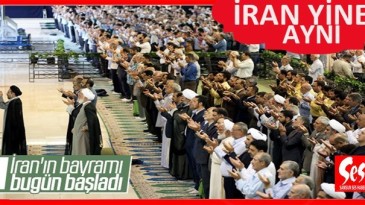 İran’da Kurban Bayramı namazı