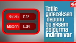 Bayram öncesi akaryakıtta çifte indirim