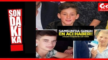 3 kuzeni boğuldu!