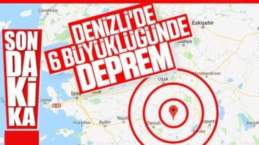 Ege’de 6.0 büyüklüğünde deprem oldu