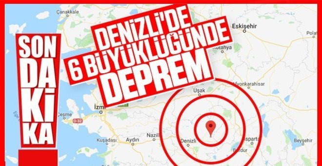 Ege’de 6.0 büyüklüğünde deprem oldu