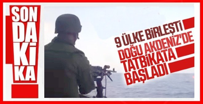 Doğu Akdeniz’de tatbikata başladılar