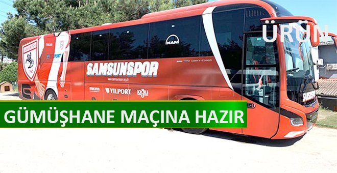 Yüksel Yıldırım Samsunspor otobüsünü paylaştı!