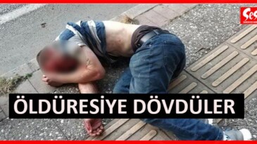 Samsun’da sokak ortasında sopalı saldırı