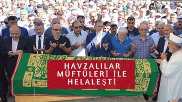 Havza Müftüsü toprağa verildi