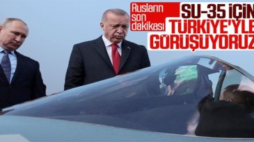 Rusya’dan SU-35 açıklaması: Türkiye ile görüşüyoruz