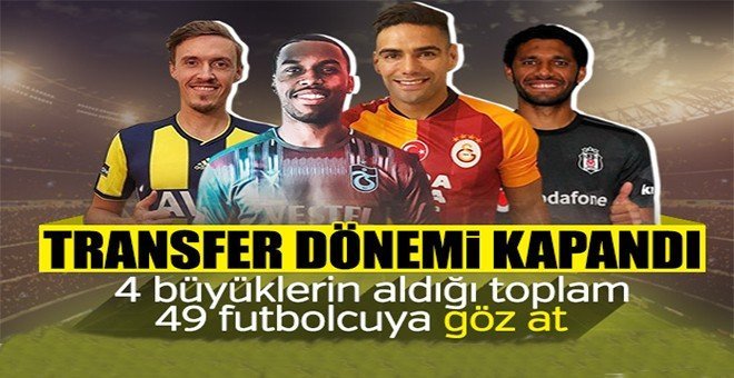 Türk Futbolunun büyüklerinden flaş transferler