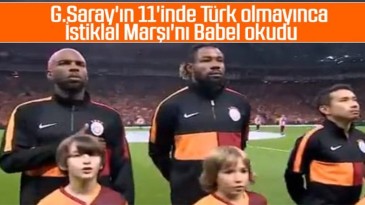 Kruse ve Babel İstiklal Marşımızı okudu