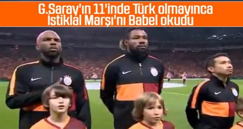 Kruse ve Babel İstiklal Marşımızı okudu