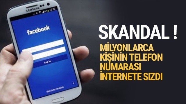 Facebook’ta skandal ! Telefon numaraları internete sızdı