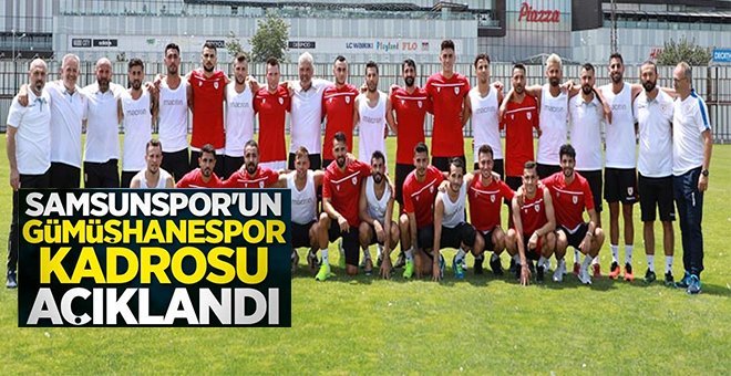 Samsunspor’da kaleye sürpriz isim