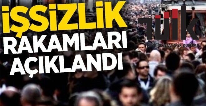 Haziran dönemi işsizlik rakamları açıklandı