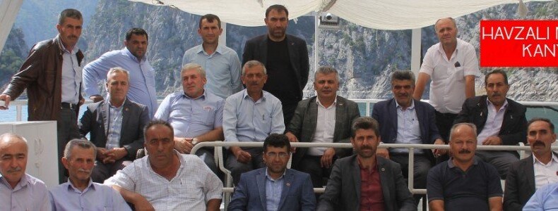 Havzalı muhtarlar’dan kanyon gezisi