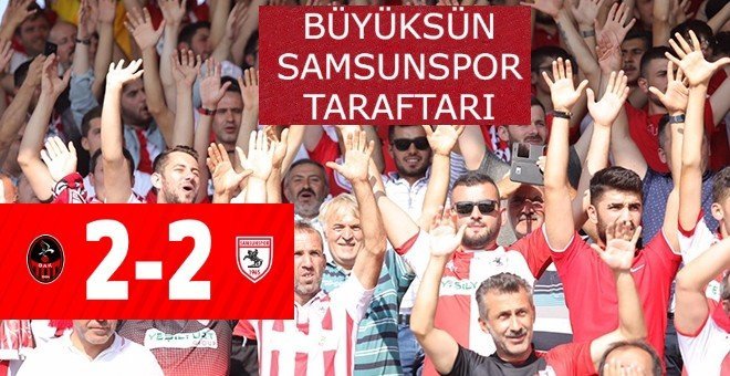 BAK arıza çıkarttı! Bak spor-Yılport Samsunspor 2 -2