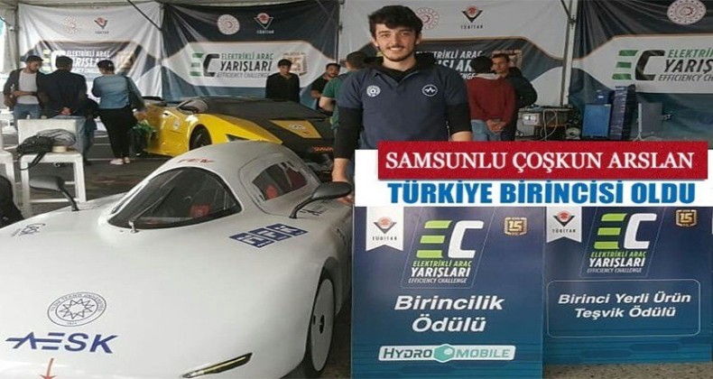 Teknofest’te Çoşkun Arslan Birincisi Oldu
