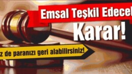 Bu karar binlerce insanı ilgilendiriyor!