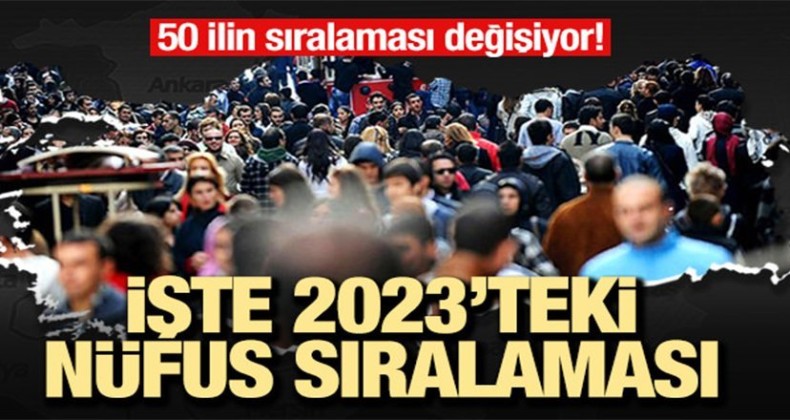 2023’TE SAMSUN’UN NÜFUSU NE KADAR OLACAK!