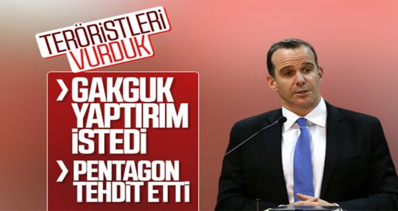 Türkiye’yi Pentagon tehdit etti, McGurk yaptırım istedi
