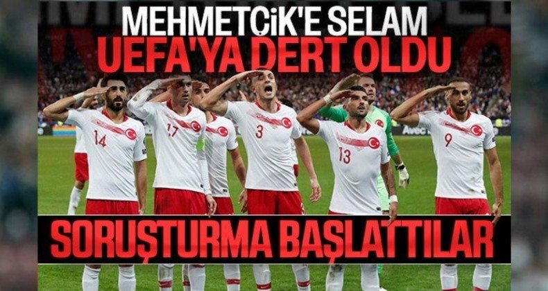 UEFA’dan ‘asker selamı’ soruşturması