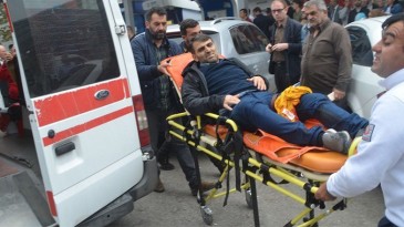 Bafra’da bir kişi silahlı saldırıya uğradı