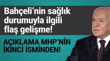 MHP Lideri Bahçeli mesaiye başlıyor?