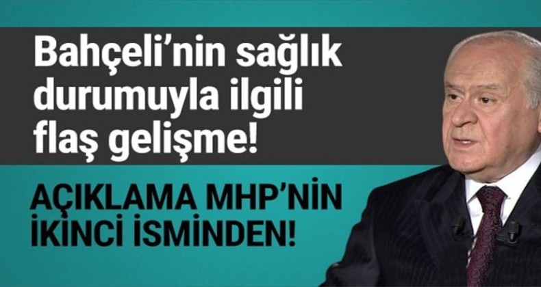 MHP Lideri Bahçeli mesaiye başlıyor?