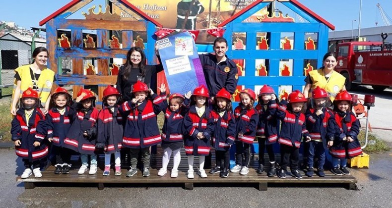 Bu gurur Samsun itfaiyesi’nin