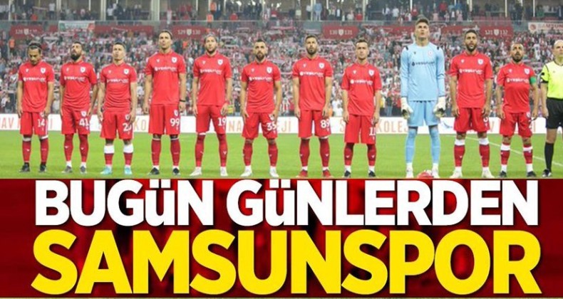 Yılport Samsunspor Kırklarelispor ile karşılaşıyor