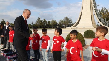 Cumhurbaşkanı Erdoğan: “Bu yılın en favori şehri Samsun”