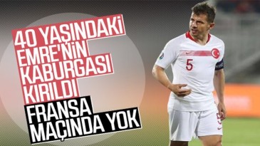 Emre Belözoğlu Fransa maçında oynayacak mı?