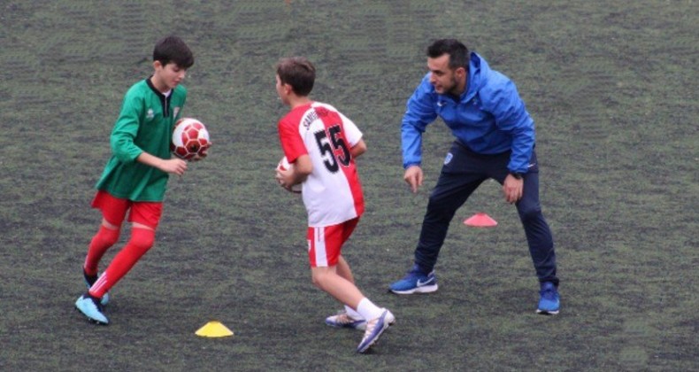 Genk antrenörleri altyapı antrenmanına katıldı