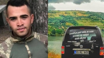 Bafra’ya şehit ateşi düştü
