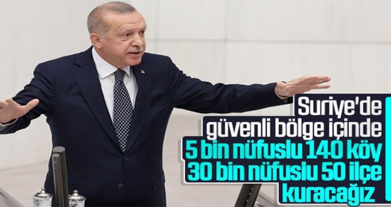 Cumhurbaşkanı Erdoğan: 1 milyon Suriyeli göndereceğiz