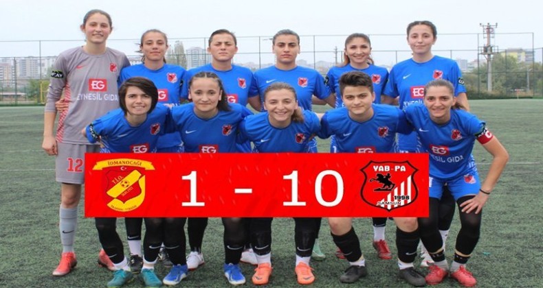 ‘Süper Kızlar’ Trabzon’da gol olup yağdı