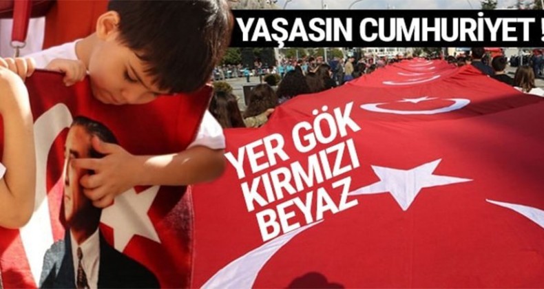 Yurttan Cumhuriyet Bayramı manzaraları