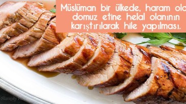 Bu kez domuz etine, kanatlı ve büyükbaş hayvan eti karıştırıldı.