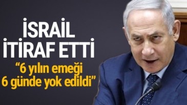 ”Barış Pınarı Harekatı İsrail’in 6 yıllık emeğini 6 günde yok etti”