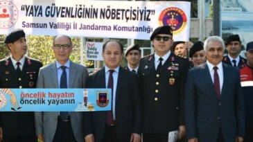 Samsun’da ‘Öncelik yayanın’ uygulaması yapıldı!