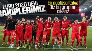 İşte Türkiye’nin EURO 2020’deki rakipleri