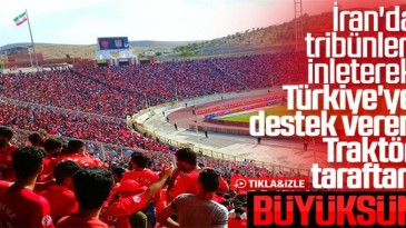 Traktör Şazi taraftarı dünyaya ayar verdi!