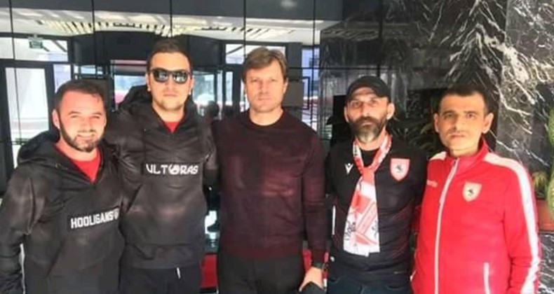 Ertuğrul Sağlam Hekimoğlu maçı için Trabzon’a geldi
