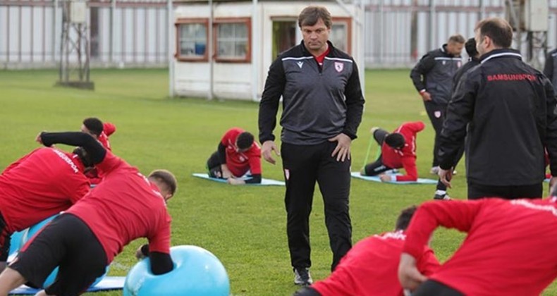 Ertuğrul Sağlam ayağının tozuyla idmana çıktı!